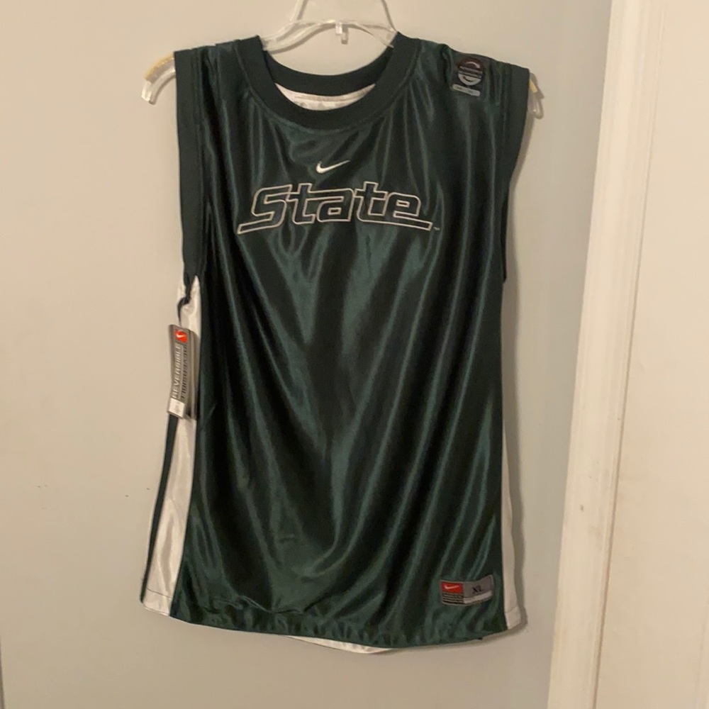 2003 Michigan State reversible tee. Never worn!